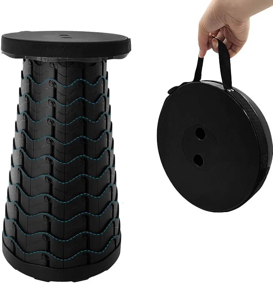 Portable Retractable Folding Stool Chair