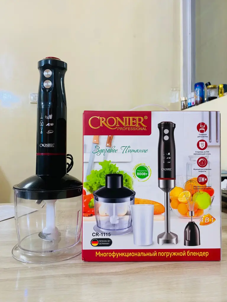 New Hand Blender Set 4 in 1 & 5 in 1 With Beater 800Watts & 600Watts