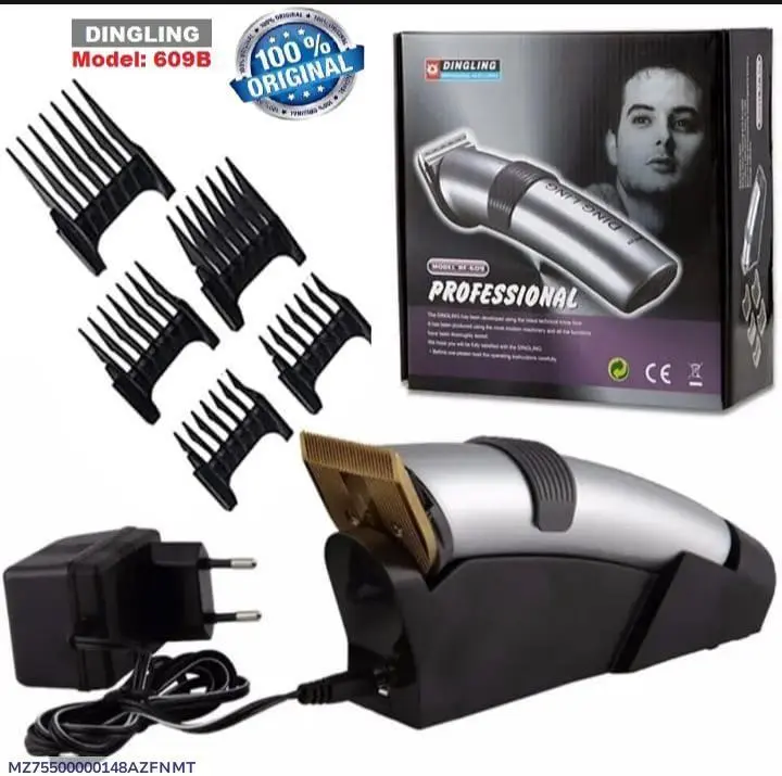 Rechargeable men's hair shaver-5 blade system  with pop-up trimmer 