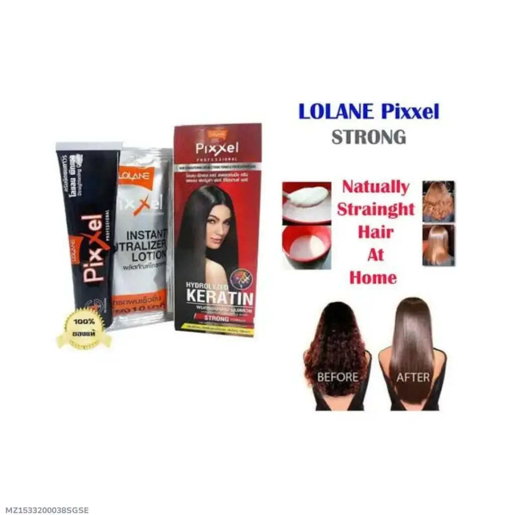 Lolane pixxel Hair straighting keratin formula large