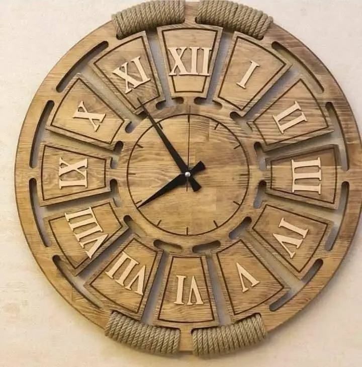 Beautiful calligraphy Design Analogue Wall clock 1 pc