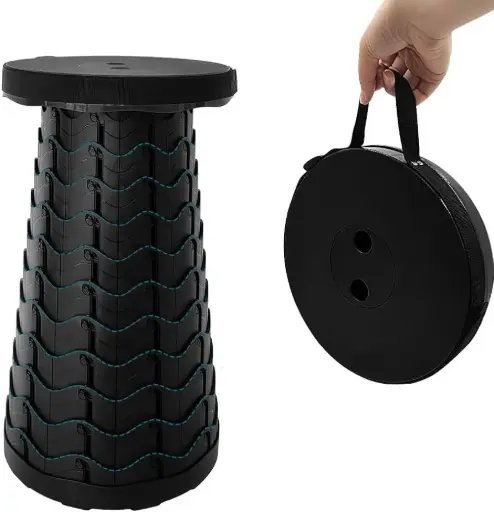 Portable Retractable Folding Stool Chair