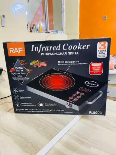 RAF Infrared Cooker black & Electric stove 