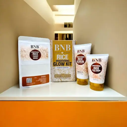Glowing Rice facial kit