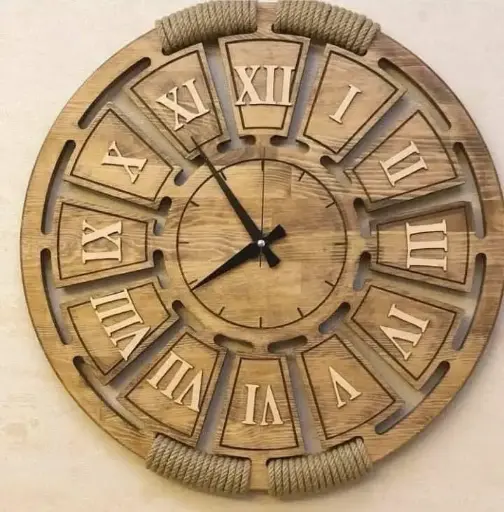 Beautiful calligraphy Design Analogue Wall clock 1 pc